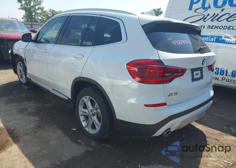 2019 BMW X3 Sdrive30I from USA, damaged, VIN 5UXTR7C50KLR44481